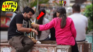 Disabled Man Couldnt Eat With Shaky Hands  Social Experiment [upl. by Jessica]