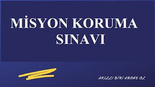 Misyon Koruma Sınavı 2023 ne zaman Misyon Koruma Sınavı 2023 şartları neler [upl. by Gladis]