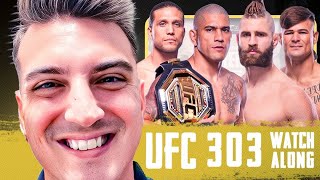 UFC 303 Watch Along [upl. by Llednav]