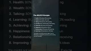 THE 8020 PRINCIPLE manipulation psychology [upl. by Anidualc780]