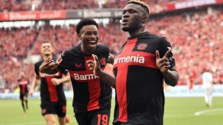 Bayer Leverkusen win Bundesliga for first time in 119year history after [upl. by Maddy]