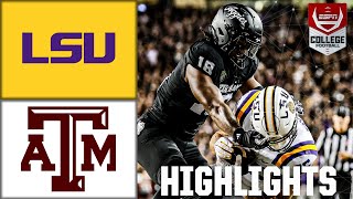 LSU Tigers vs Texas AampM Aggies  Full Game Highlights  ESPN College Football [upl. by Naj]