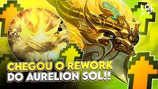 ESSE CAMPEÃO TA MUITO BOM REWORK DO AURELION SOL FINALMENTE CHEGOU  LoL Wild Rift [upl. by Hutton]