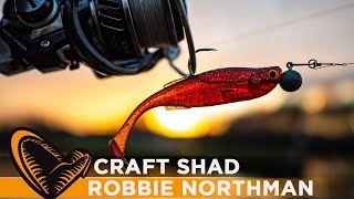 Craft Shad Lure Fishing for Pike and Perch  Robbie Northman [upl. by Kraft]