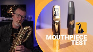 Bari Sax Mouthpiece Shoot Out  Jody Jazz [upl. by Aikimat]