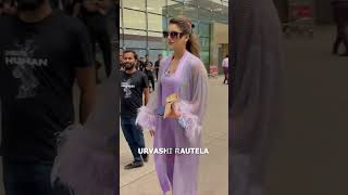 Urvashi Rautela Leaving For IIFA Awards 2024 urvashirautela bollywoodspicynews [upl. by Eniretac]