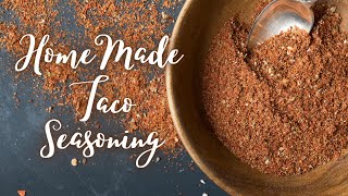 HomeMade Taco Seasoning tacoseasoning [upl. by Sixela]