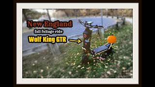 Wolf King GTR Fall foliage ride in New England [upl. by Diamond]