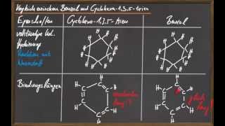 Q11 Vergleich Cyclohexatrien und Benzol [upl. by Eneli]