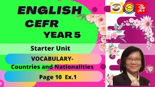 Starter Unit Vocabulary Countries and Nationalities Exercise 1 [upl. by Nyladnarb]