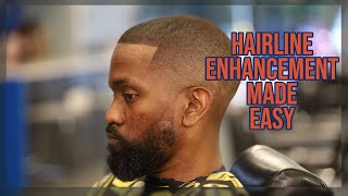 How to Apply Hair Enhancements  PT 6  Barber Tutorial [upl. by Alyakim]