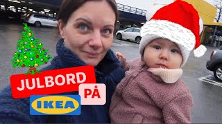 Testar Budget Julbord på Ikea med min kompis Nina [upl. by Nwahsram]