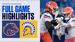 No 13 Boise State vs San Jose State FULL GAME HIGHLIGHTS [upl. by Ellimak494]