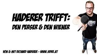 Haderer trifft den Perser amp den Wiener die zusammen Kabarett machen in HD [upl. by Turley91]