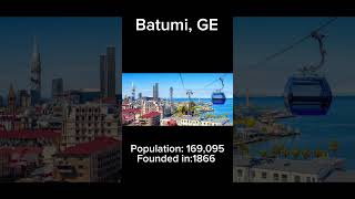 Random European Towns part 5 viralvideo geography batumi georgia europe [upl. by Caye]