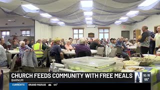 Barnum church volunteers continue decadeslong tradition of feeding their community [upl. by Einaffets]