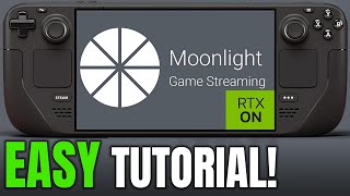 Play ANY PC Game on Steam Deck Remotely with Moonlight  BEST Quality and Latency TUTORIAL [upl. by Gneh]