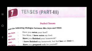 Tenses Part3 English Practice  CLASS6 DAV [upl. by Loughlin249]