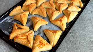 My husbands Favourite appetisers Cheese and zaatar Fatayer recipe [upl. by Stovall]