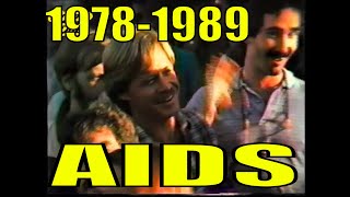 Real Life And The Band Played On 🌈💙 GAYS The AIDS Epidemic 🌈💙 AIDS Timeline 19781989 [upl. by Filmer]