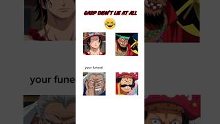 One Piece Funny Meme Ace Gets Roasted by Garp Blackbeard amp Roger [upl. by Nivlak]