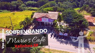 Voo de Drone Maries Café Bike n Grill Vinhedo SP D28SEQ00 [upl. by Anuaf723]