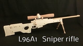 L96A1 Sniper rifle rubber band gun [upl. by Gideon]