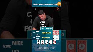 Texas Mike gave HUGE PLAY 😱 poker highstakespoker pokerhighlights [upl. by Alywt]