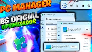 NUEVO PC Manager es OFICIAL en Windows 11 2024  Super OPTIMIZADOR con MEJORAS [upl. by Drol]