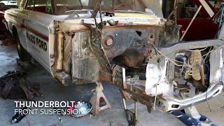 1964 Fairlane Thunderbolt Build part 2 [upl. by Nywde]