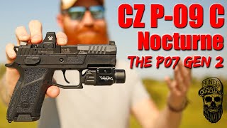 New CZ P09 C Nocturne First Shots Not What I Expected [upl. by Poliard990]