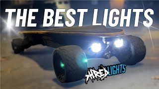 BEST accessory for your electric skateboard ShredLights [upl. by Yecnay]