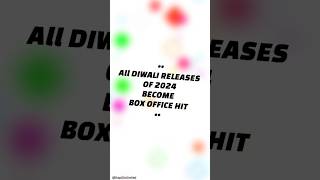 All Diwali Releases Of 2024 Are Box Office Hit  bhoolbhulaiya3 singhamagain amaran luckybhaskar [upl. by Lupe]