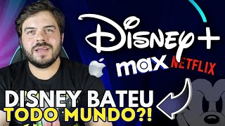 DISNEY BATE NETFLIX MAX E APPLE JUNTAS SURPREENDENTE [upl. by Aya117]