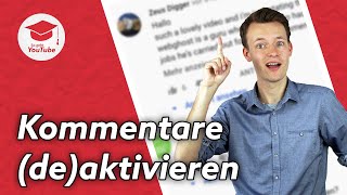 YouTubeKommentare aktivierendeaktivieren wiegehtYouTube [upl. by Adabel]