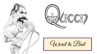 Queen Albums Ranked  Worst to Best [upl. by Rendrag]