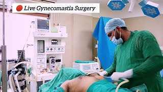 🔴 Live 360° Gynecomastia Surgery  Chest Fat Transformation [upl. by Howenstein]