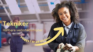 Tekniker i hållbara verkstadsmiljöer [upl. by Alolomo]