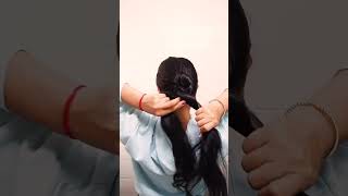 Quick amp Unique Hairstyle Hacks🤩✨ hairstyle hairtutorial longhair uniquehairstyle hairhacks [upl. by Danya]