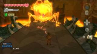 Zelda Skyward Sword Walkthrough  Earth Temple  Boss  Scaldera Part 36  WikiGameGuides [upl. by Ainnat620]