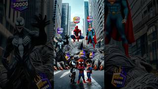 Spiderman vs Venom vs Superman Who is the best marvel spiderman brawlstars avengers [upl. by Tris]