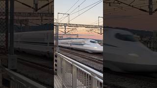 小田原駅新幹線通過シーン29short 鉄道 新幹線 東海道新幹線 n700系 shorts [upl. by Llevron609]