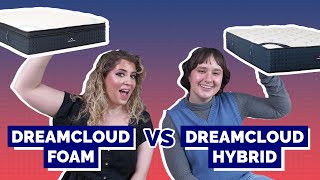 DreamCloud Premier Memory Foam Vs Hybrid Mattress Comparison  Which Is Right For You [upl. by Otxis]