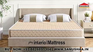 Godrej Interio Mattress  Best For 45 age mattress godrejmattress [upl. by Tiphany416]