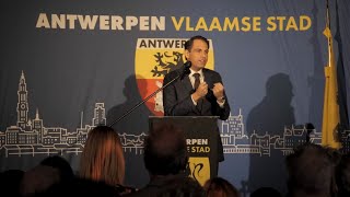 Nieuwjaarsreceptie Antwerpen [upl. by Anilehcim]