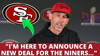 SHOCKED EVERYONE BIG DEAL FOR THE NINERS ITS HAPPENING LOOK AT THIS 49ERS NEWS [upl. by Airamak688]