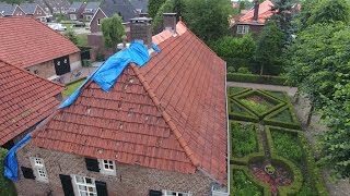 Zo ziet de schade in Luyksgestel er vanuit de lucht uit [upl. by Constantine]