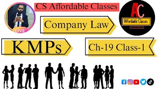 Company Law II Key Managerial Personnel II Chapter19 Class1 II CS Executive [upl. by Jaycee]