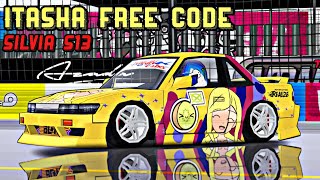 Livery Silvia S13 Itasha Fr Legends [upl. by Keavy991]