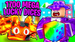 🌈🍀I OPENED 1700 MEGA LUCKY II DICE FOR THE F2P TITANIC🍀🌈 [upl. by Griffiths421]